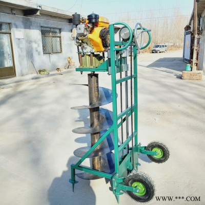 白山市光伏挖坑機 懸掛式植樹挖坑機 多功能鉆孔機