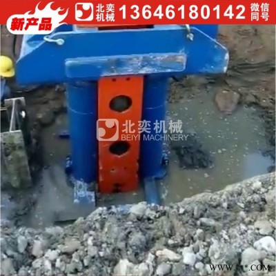北奕機械 BY-PM300LS 光伏樁拔樁機 工字鋼拔樁機 拔樁機生產廠家 工程建筑拔樁機  工地拔樁機價格