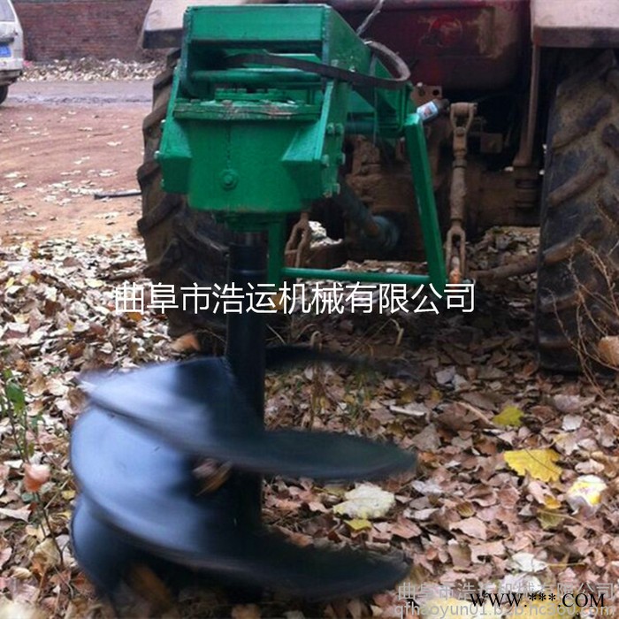 山東曲阜浩運(yùn)機(jī)械工廠批發(fā)適用各種土質(zhì)大功率樹木種植挖坑機(jī)高效率光伏工程專用深坑地鉆機(jī)
