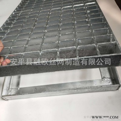 鍍鋅鋼格板廠家格柵樹篦子城市綠化鋼網格板光伏通道鋼格柵價格