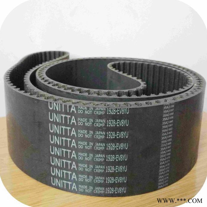 現貨供應日本UNITTA橡膠同步帶TIMING BLET -EV8YU-20 主軸皮帶，太陽能光伏設備皮帶