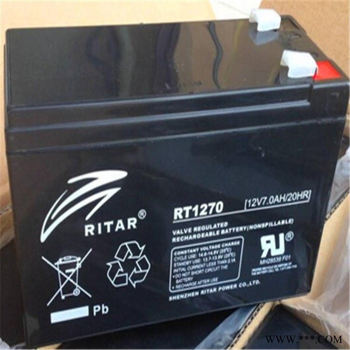 RITAR蓄電池RT1280瑞達蓄電池12V8AH/20HR機房配電室 UPS蓄電池 EPS直流屏電池 太陽能光伏發電