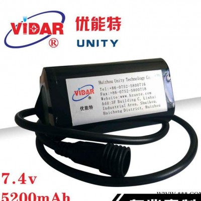 工廠18650大容量8.4v鋰電池組自行車燈充電三星鋰電池頭燈