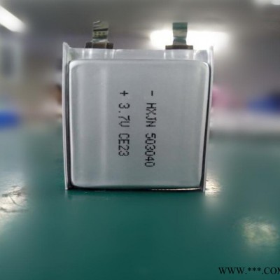 **503040聚合物鋰電池 藍牙音箱 電子數碼產品GPS導航儀鋰電池，各類型號聚合物鋰電池
