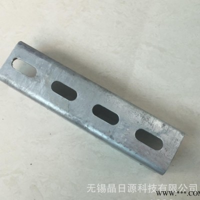 光伏支架C型鋼連接件，光伏支架配件，光伏導(dǎo)軌連接件