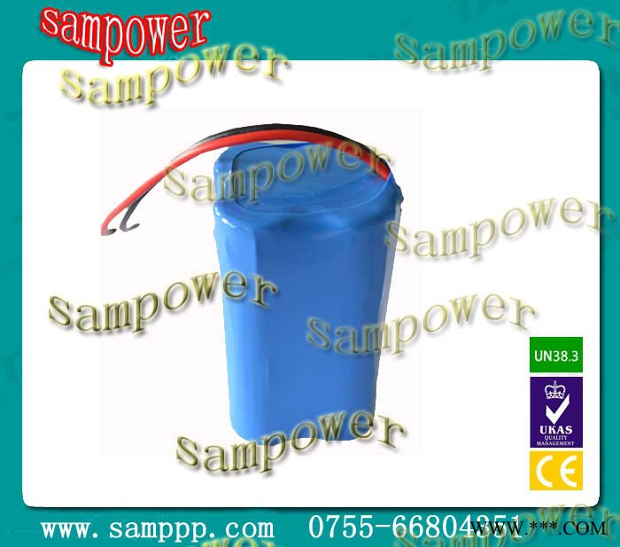 供應sampowerICR18650-4S1P鋰電池組動力鋰電池組