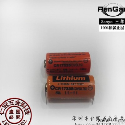 原裝鋰電池PLC電池SANYO CR17335 3V
