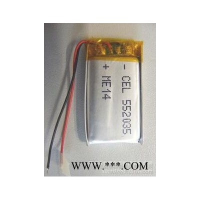 供應CEL聚合物鋰電池552035