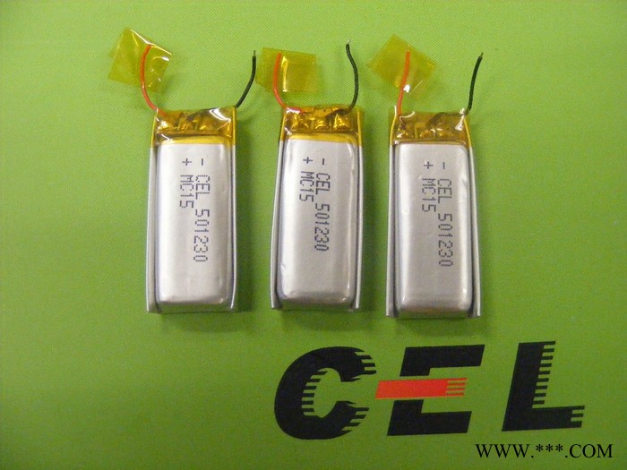 供應CEL501230鋰電池    聚合物電池