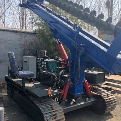 供應履帶式光伏打樁機   光伏發電打樁機**