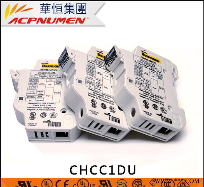 BUSSMANN CHCC1DU 600V 光伏保險絲 原裝