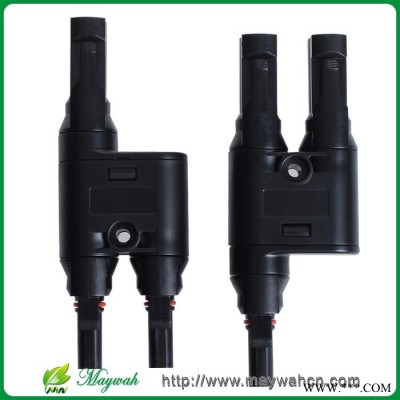 專業(yè)生產(chǎn)防水接頭，MC4光伏發(fā)電系統(tǒng)專用接頭 光伏電纜接頭