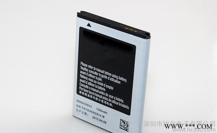 直銷 適用三星手機鋰電池S5830 EB494338VU高品