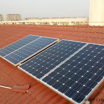 太陽能光伏支架系統3KW斜面屋頂掛鉤基礎固定式光伏支架