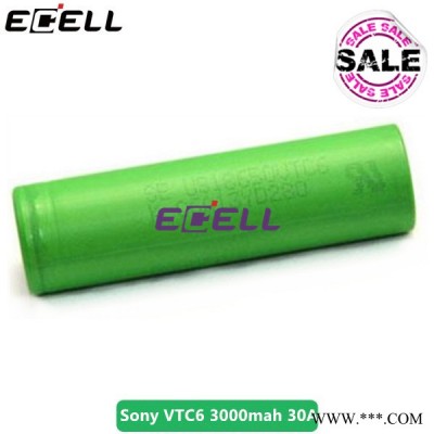 新浦貨索尼Sony vtc6 3000mah 18650鋰電池 索尼vtc6 30A放電