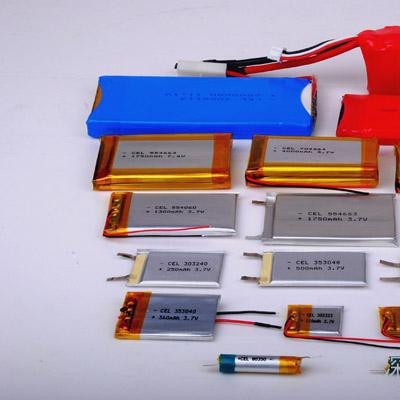 供應CEL852540聚合物鋰電池3.7V