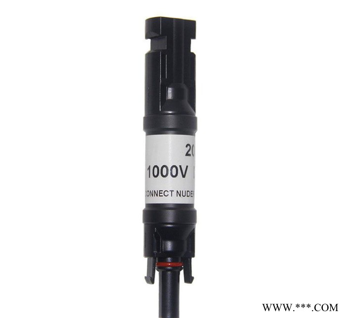 1000V MC4光伏連接器，帶保險絲連接器，防水IP67,PPO材質