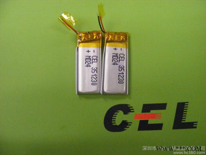 供應351230-80MAH  3.7V 聚合物電池 鋰電池