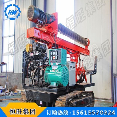 恒旺HZD-300L 電動(dòng)履帶打樁機(jī) 光伏打樁機(jī) 小型履帶打樁機(jī)