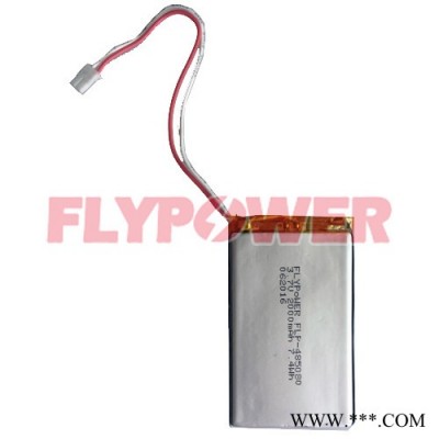 3.7V 2000mAh鋰離子聚合物電池組(1S1P of FLP-485080) 鋰電池
