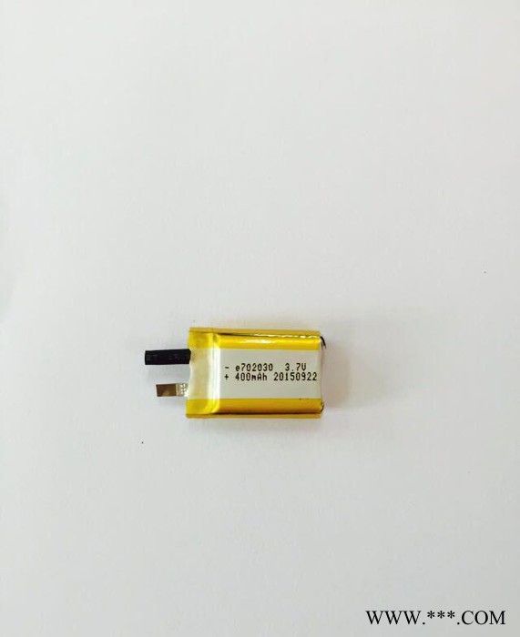 電芯定做702030 400mAh小方形電池 鋰電池