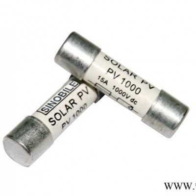 SINOBILEPV1000.6A 新能源熔絲 6A 1000V太陽能光伏熔斷器