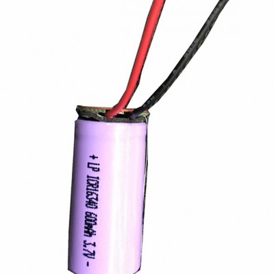 供應三元材料3.7V16340 600mah圓柱鋰離子電池 激光筆錄音筆 導航儀 美容筆鋰電池