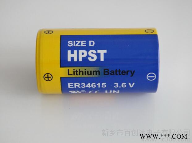 供應(yīng)HPST3.6VER34615高能量一次性鋰電池ER34615