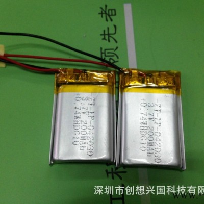 供應(yīng)042030行車記錄儀點(diǎn)讀筆按摩器鋰電池 充電打火機(jī)聚合物電池