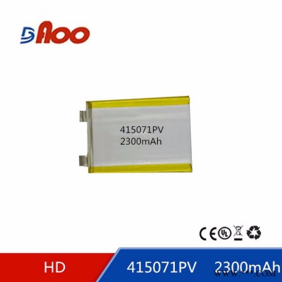 鴻德 高品質 聚合物鋰電芯 415071P 2300mAh 可充電鋰電池