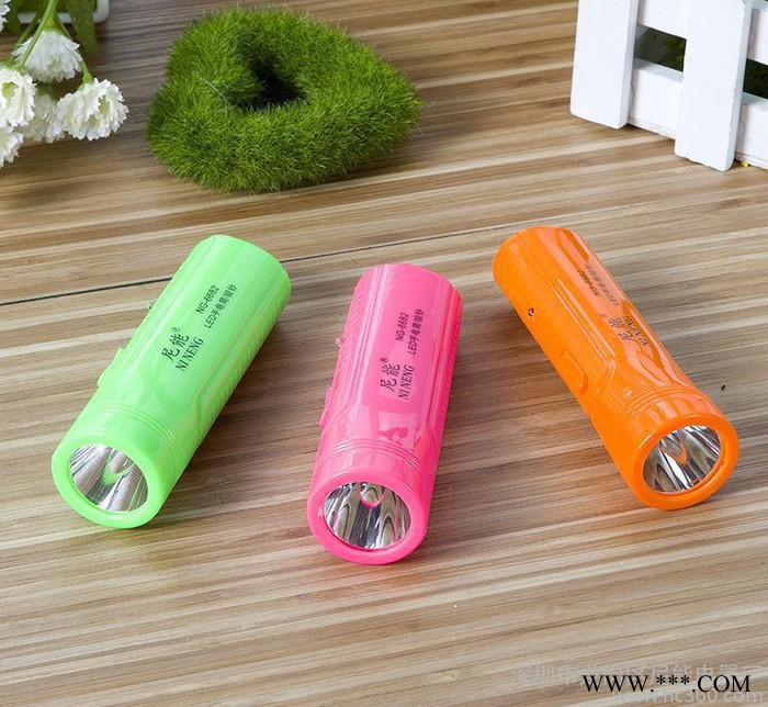 生產 LED充電式驗鈔小手電筒 2800毫安鋰電池手電筒 持久照明
