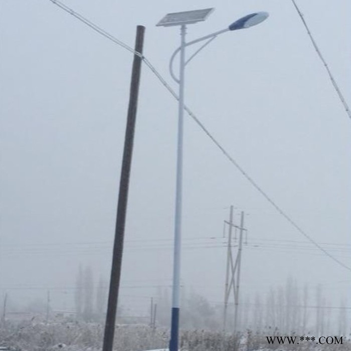 晶達照明 鋰電池太陽能路燈 LED路燈生產廠家 太陽能路燈6米鋰電池 戶外鄉村新農村超亮庭院路燈 10米12米LED路燈