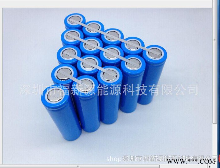 廠家直供18650鋰電池 足容量 A品　2200MAH