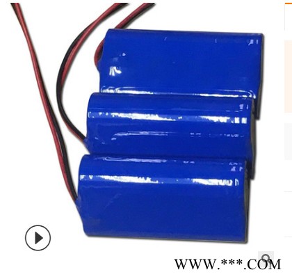振博18650 兩串**18650 7.4V 2200容量出引線 鋰電池廠家 工業(yè)電