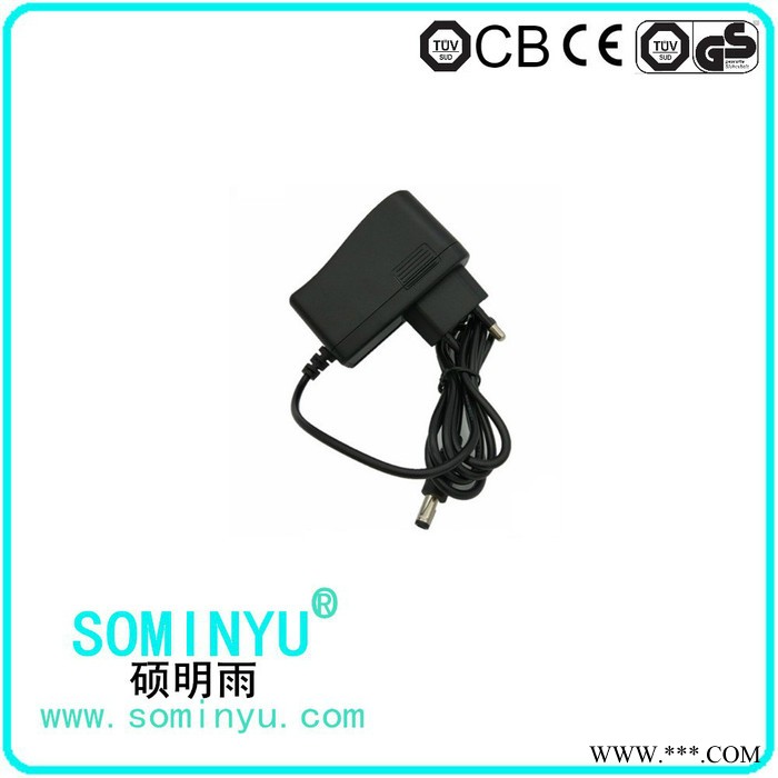 電源廠家制造12.6v1a鋰電池專用電源適配器KC KCC認證充電器