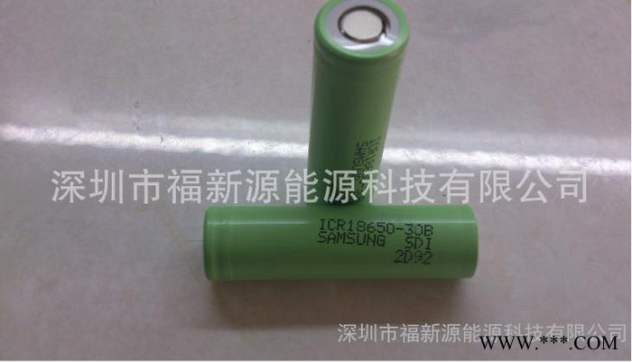 三星原裝18650 3000MAH 圓柱鋰電池 ICR原裝進口 數碼產品專用