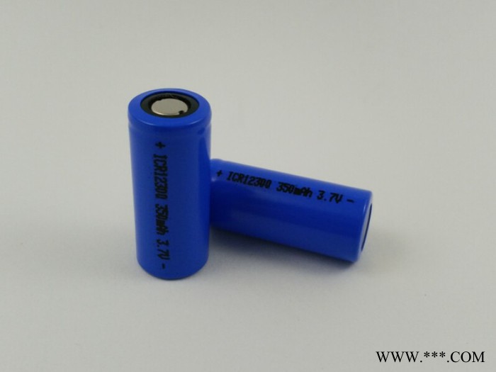 圓柱鋰電池12300 3.7V 350mAh 測(cè)試儀器電池12300 10280 14650