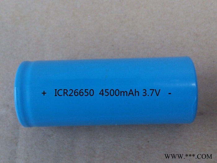 圓柱鋰電池26650 3.7V 4500mAh 石沒(méi)通訊儀器22650 18650 26650