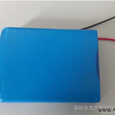 杰力斯 供應 強光探照燈專用聚合物鋰電池組12V/5000mAh
