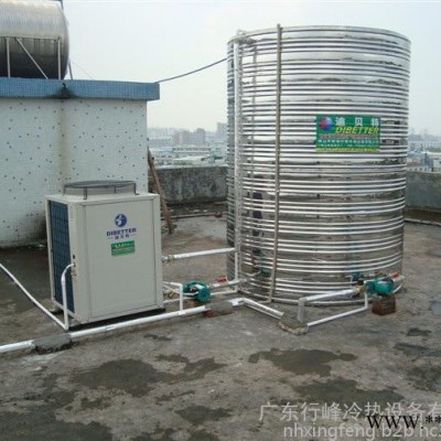 迪貝特空氣能高溫式熱泵熱水器DBT-HRB-9R1工業屠宰場電鍍廠皮革廠藥材烘干化工廠高溫水洗滌場所的必要選擇