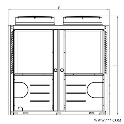 志高DKZCN-160S/F3(U型)定頻冷暖二聯(lián)供系列熱泵機(jī)組 商用熱泵機(jī)組 空氣源熱水器  空氣能廠家 熱泵廠家