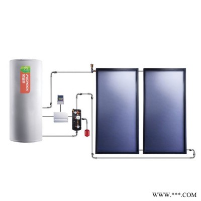 美格瑞100-500L分體承壓型太陽能熱水器，別墅分體式太陽能熱水器