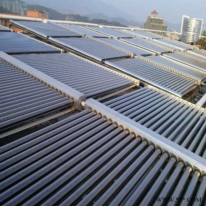 九恒 全玻璃真空管太陽能集熱器大型工廠太陽能熱水器工程生產廠家