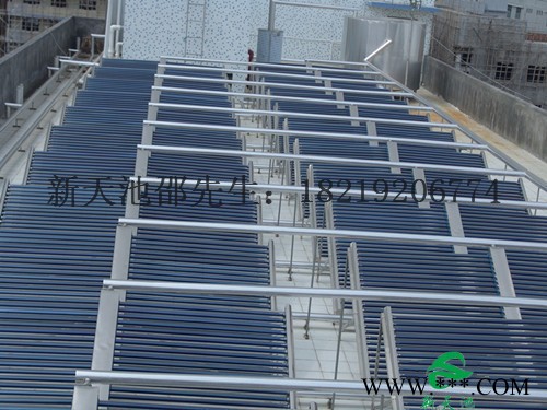 光明公明酒店賓館工廠太陽能空氣能熱水器？還是新天池