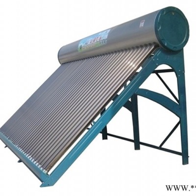 上海百業太陽能熱水器 20管170L綠磨砂支架加寬厚 智能儀表電加熱
