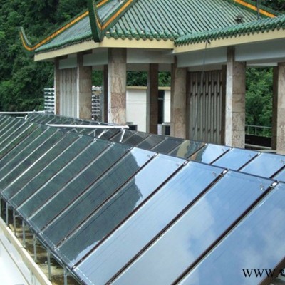 定制工業(yè)熱水大型太陽(yáng)能平板熱水工程