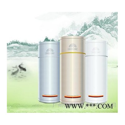 德能空氣能熱水器家用機500L家庭中央熱水高效節能75%空氣能熱水器**領**牌