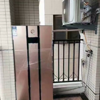 紐恩泰空氣能熱水器，即開即有、出水快、水溫恒定、安全節能熱水改造
