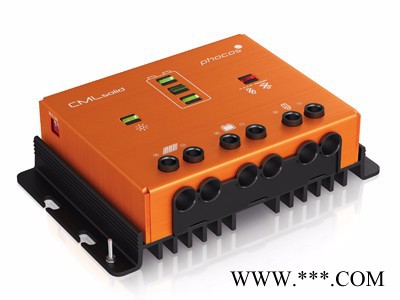 新品德國伏科Phocos 控制器充放電12V/24V30 家用太陽能發電系統 太陽能控制器