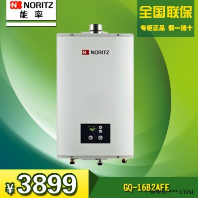 諾優家商城 能率熱水器GQ-16B2AFE恒溫強排燃氣熱水器市區包安裝